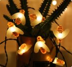 AERYS Solar String Lights Outdoor 21 Ft 30 LED Solar Bee String Lights with 8 Lighting Modes Bumble Bee Lights for Garden Yard Lawn Patio Party Grass Decor (Warm White) - Image 7