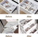 20 Pcs Adjustable Strips Interlocking Self Assembly Plastic Drawer Divider Storage Organizer - Grid Closet Partition Strips for Home, Office, Wardrobe, Cabinet (Multicolour) - Image 5