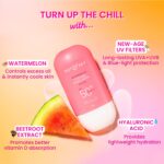 Dot & Key Watermelon Cooling Sunscreen, In-Vivo Tested SPF 50+ PA++++, With New-Age UV Filters, Instantly Cools skin, Controls Excess Oil, Broad Spectrum Protection, No White Cast, No White Cast | 50g - Image 5