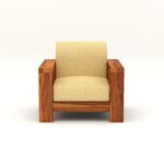 NATRAJ ART & CRAFT Sheesham Wooden 6 Seater Sofa Set for Living Room | Solid Wood Sofa | Rosewood Sofa Set for Home & Office | Lounge (Natural, 3+2+1 Seater) - Image 6