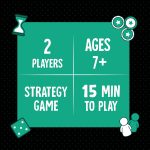 Funskool Othello Classic, Strategy Game, Board Game for Kids, Adults, Families, Educational, Fun, 2 Players, Family Fun, Learning Activity Toy for Childrens, Gift Set for Kid, Ages 7+ Years - Image 3