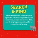 Skillmatics Search and Find Educational Activity - Reusable Preschool Learning Games, Perfect for Toddlers & Kids Who Love Toys, Arts & Crafts, Builds Vocabulary, Gifts for Ages 3, 4, 5, 6 - Image 6