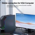 BLACK CROWN VGA to VGA Cable 3M (10 FT), 1080P Full HD High Resolution Male to Male Monitor Cord, Heavy Duty Video Lead for PC, Laptop, TV, Projector, Engineering Grade Display Screen - Image 9
