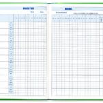 Tia Crafts Muster Attendance Register Book | Daily Employee, Time in/Out, Signature, Remarks Register | Office, Factory, School, Society & Business Attendance Record (2, 140 Pages) | Daily Employee Record, Time In/Out Log, Office & School Use, Signature Column, Factory & Business