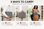 Laptop Sleeve Bag with Handle & 2 Front Pockets | Slim Lightweight Protective Laptop Case hHandle & Two Front Accessories Pockets Laptop Bag - Image 4