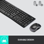 Logitech MK270r Wireless Keyboard and Mouse Combo for Windows, 2.4 GHz Wireless, Spill-Resistant Design, 8 Multimedia & Shortcut Keys, 3-Year Battery Life, PC/Laptop Black - Image 5