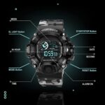 Acnos Digital Sports Watch – Rugged Outdoor Multi-Function Countdown Timer & Alarm (WR30 Water-Resistant) - Image 2