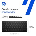 HP 350 Compact Multi-Device Bluetooth Wireless Keyboard; Spill Resistant; Swift Pair; OS Auto-Detection, LED Indicator, Battery Life Up to 24 Months, 3 Years Warranty - Image 7