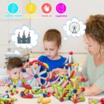 Sky Tech® Magnetic Sticks Building Blocks for Kids Toys for Girls | Magnetic Toys for Boys Age 3+Year 4 5 6 7 8 10 12 14 Old Educational Stem Learning Magnet Stick with Balls Game (25 pcs) - Image 4