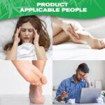 Kinoki Golden Herbal Foot Pads, Overnight Foot Patch with Ginger Salt Bamboo Vinegar Powder, Adhesive Sole Pads for Relaxation Sleep & Foot Comfort, Pack of 20 - Image 6