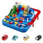 Kidology Car Race Tracks Toy Kids | Car Adventure Rescue Track Set Educational Toy for Boys & Girls 3+ Years | Playset City Rescue Activity For Toddlers | Pre Educational Learning Puzzle Birthday Gift