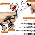 Screwdriver Tool Kit Set, with Case Set of 115 in 1 Magnetic Screwdriver Set for Multi-Function Magnetic Slot Electronic Mobile, Computer, Laptop Repair Camera,Watch Tool kit Set - Image 6