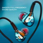 WK LIFE BORN TO LIVE- YC06 8 Pin HiFi Sound Quality Wired Headphones- Tarnish - Image 5