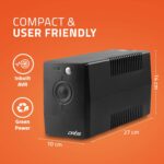 Artis PS-600VA 600VA Line Interactive UPS for Personal Computers, Desktop PCs, Laptops, Routers, Networking Devices and Gaming Consoles - Image 3