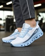 Bacca Bucci Balance Men’s Sports Sneakers | Ultra-Light Jacquard Running Shoes with Cushioned Rebound Sole | EVA + Rubber Heavy-Duty Outsole | All-Day Comfort & Breathable Daily Trainers - Image 2