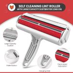 Wooflix Lint Remover for Clothes | Pet Hair Remover Roller for Dog & Cat Hair | Reusable Lint Remover Roller for or Sofa, Carpet, Bed & Clothes | Carpet Cleaning Brush for Home | No Refills Required - Image 4