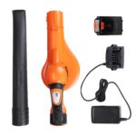 BLACK+DECKER GWC1820PCF-B1 18V Lithium-ion Cordless POWERCOMMAND™ Boost Leaf Blower, Runtime Upto 25 mins, Comes with with 1 Battery & 1 Charger, 209 km/h Blow Speed, Low Noise Design, Weight 1.7kg - Image 4