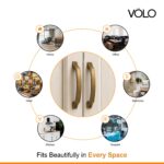 VOLO Antique Finish Door and Window Handle for Home, Kitchen, and Office Doors - Cabinet and Window Handle (Model: R-137) (2, 128MM (6 Inch)) - Image 4