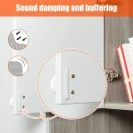 Silicone Self-Adhesive Rubber Bumpers – Clear Furniture Pads for Noise Reduction, Anti-Slip Protection – Ideal for Cabinets, Drawers, Table Tops, Doors, and Wall Guards (20 PCS) - Image 2