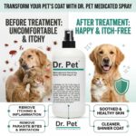 Dr. Pet Medicated Anti Tick & Flea, Flea Egg Spray for Both Dogs & Cats | 3× Fast-Acting, Long-Lasting, Guaranteed Results | Treatment, Preventive, Ectoparasites Killer and Repellent Spray | 100 ml - Image 7