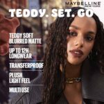 Maybelline New York Superstay Teddy Tint, Lip and Cheek Color, Heart Locket | Blurred matte that lasts up to 12H | Transferproof Lip Tint - Image 2