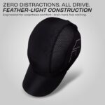 Nivia Aero Unisex Sports Cap, Lightweight Brick Dobby Weave Fabric, Built-in Vent Mesh Zones with Adjustable Strap for Outdoor Sports, Running, Training - Image 4