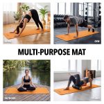 Boldfit Yoga Mat for Man & Woman, 6mm Anti-Slip Yoga Mat with Strap, 6x2 ft Extra Cushion Super Foam, Sweat-Resistant, Durable Workout & Exercise Mat for Men & Women (Home Gym & Yoga Use) - Image 8