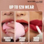 Maybelline New York Superstay Teddy Tint, Lip and Cheek Color, Heart Locket | Blurred matte that lasts up to 12H | Transferproof Lip Tint - Image 5