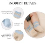 SYGA 5 Pairs Baby Girl Boys Non Slip Trainer Socks Toddlers Warm Cotton Stretch Crew Anti-Slip Baby Socks- Sun Cloud, 0-1 Years - Image 5
