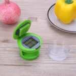 N M Z Garlic Press Chopper Slicer Crush Kitchenware - Image 2