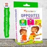 Fun Learn Opposites Flash Cards for Kids, Educational Learning Toy, Toddler Age - Image 2