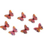 Wooden Butterfly Shape Buttons 2 Hole Sewing Buttons for Fashion/Replacement/Decorative/Jackets/Kurtis and Also Used DIY Art and Craft item (710 - Wooden PARPAL BUTTERFLY Buttons 24 pcs) - Image 4