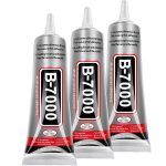 FITTDYHE B7000 Jewelry Glue, Transparent, Waterproof, Multi-Purpose, Super Adhesive, 3 x 50ML/19oz, Rhinestone, Fabric, Nail Art, Phone Repair