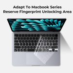 EooCoo Premium Keyboard Cover Compatible for 2026 2025-2021 M5-M2 MacBook Air 13/15,M5-M1 Pro/Max MacBook Pro 14/16, 2026 MacBook Neo 13,Laptop Accessories Ultra Thin Protector Skin - TPU Clear - Image 7