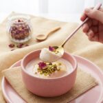 Soup Spoons Creative Kitchenware Round Head Soup-Spoons, Modern Thick Short Handle Stainless Steel Korean Spoon, Dinner Metal Spoons for Dessert Dishwasher Safe (Pack of 2, Gold-Pink) - Image 7