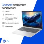 HP 15, Intel Core Ultra 5 125H (16GB DDR5, 1TB SSD) FHD, IPS, 15.6''/39.6cm, Win11, M365 Basic(1yr)*Office24, Silver, 1.65kg, fd1354TU, Intel Arc Graphics, FHD Camera w/Shutter, AI Powered Laptop - Image 4