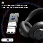 JBL New Live 780NC, Advanced Noise Cancellation 2.0 Wireless Headphones, Latest Technology (BT 6.0, Auracast, Hi-Res, LDAC, Spatial Sound, 6-mic, AI-Trained Algo) 80H Battery, 2Yrs* Warranty, Black | Bluetooth 6.0, Multipoint Connection, Up to 80 Hours Playtime, Customisable with the JBL Headphones App, Spatial Sound - Image 9