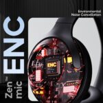 GOBOULT Flex On Ear Bluetooth Headphones with 80H Playtime, 40mm Bass Drivers, Zen™ ENC Mic, Type-C Fast Charging, BT 5.4, AUX, 60ms Low Latency, IPX5, Wireless Headphone(Jet Black) - Image 5