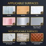 Self-Adhesive Wall Mounted Storage Rack | Detachable Shelf Organizer for Bathroom & Kitchen | Hardware, Toiletries & Accessories Holder | No-Drill Shelf (Pack of 1) - Image 3