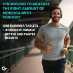 Carbamide Forte Organic Moringa Tablet 1000mg with Chromium Picolinate | Moringa Tablet for Weight Loss, Immunity, Digestion & Energy | 60 Tablets - Image 5