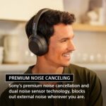 Sony ULT Wear WH-ULT900N Noise Cancellation Wireless Bluetooth Over Ear Headphones with Massive Bass, Up to 50Hrs Battery-Black | Ult Button Bass Modes, Dual Noise Sensor Anc, 30h Anc-on, Bluetooth 5.2 with Ldac, Multipoint, Alexa Built-in - Image 2