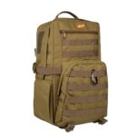 F Gear Grecale 25L, Camping Travel Hiking Tourist Outdoor Trekking Bag|Molle Rucksack Backpack|Multipurpose Bag|Hidden & Access Pocket|Padded Back&Shoulder Straps|Lightweight Backpack|Unisex