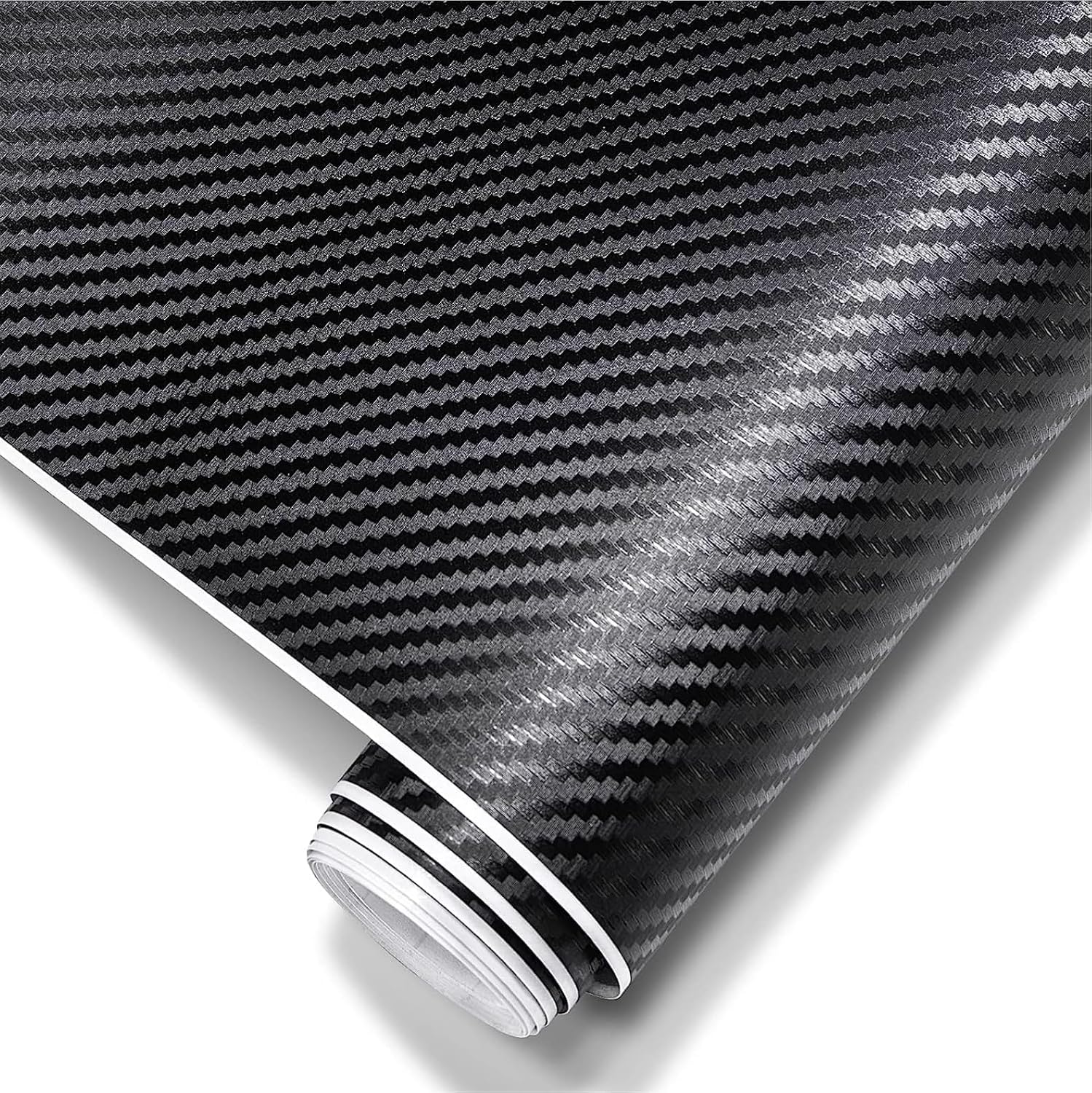 810HyNEwOEL._SL1500_.jpg Vinyl Abstract Laptop Skin Phone Skin Compatible for All Laptops (12 x 20 Inches, Black 3D) - Image 1