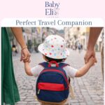 Baby Eli Premium Cotton Summer Bucket Hat – Breathable Wide Brim Sun Cap for Infants & Toddlers (6-24 Months), Soft Sun Protection Beach Hat for Boys & Girls White - Image 4
