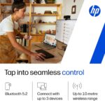 HP 350 Compact Multi-Device Bluetooth Wireless Keyboard; Spill Resistant; Swift Pair; OS Auto-Detection, LED Indicator, Battery Life Up to 24 Months, 3 Years Warranty - Image 5