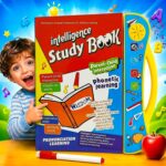NHR Interactive Musical Early Learning Book for Kids with Sound & Phonics, Music & Touch Features, Talking English Educational Audio Book for Toddlers Boys & Girls (2+ Years)