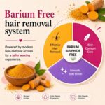 4 in 1 Turmeric Bikini Wax Powder Tan Removal Hair Removal Skin Brightening Turmeric Bikini Line Hair Removal Waxing Powder Made For Sensitive Skin No Heat No Strip Bikini Wax Powder For Women 80g - Image 6