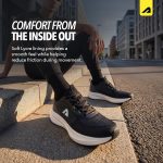Boldfit Running Shoes for Man Soft Sole Sports Shoes for Men Running Light Weight Shoe for Men Sports Anti Slip Gym Shoe for Man Workout mesh Gym Footwear, Black - 09 - Image 5