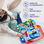 Car Race Track Adventure Toys for 3+ Year Old Boys & Girls, City Rescue Preschool Educational Vehicle Puzzle Playset - Image 6