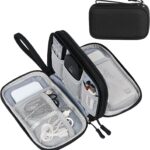 BKK Travel Organizer Pouch for Men | Gadget Organizer Bag with Cable Organiser, Charger Pouch, Tech Accessories Storage, Power Bank Case, Mobile Accessories & Travel Essentials Organizer